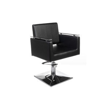 Tanio! Fotel fryzjerski MILO BH-6333 czarny